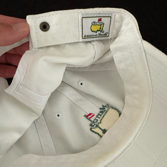 Masters golf hat unstructured white dad caddy official - Picture 5 of 5